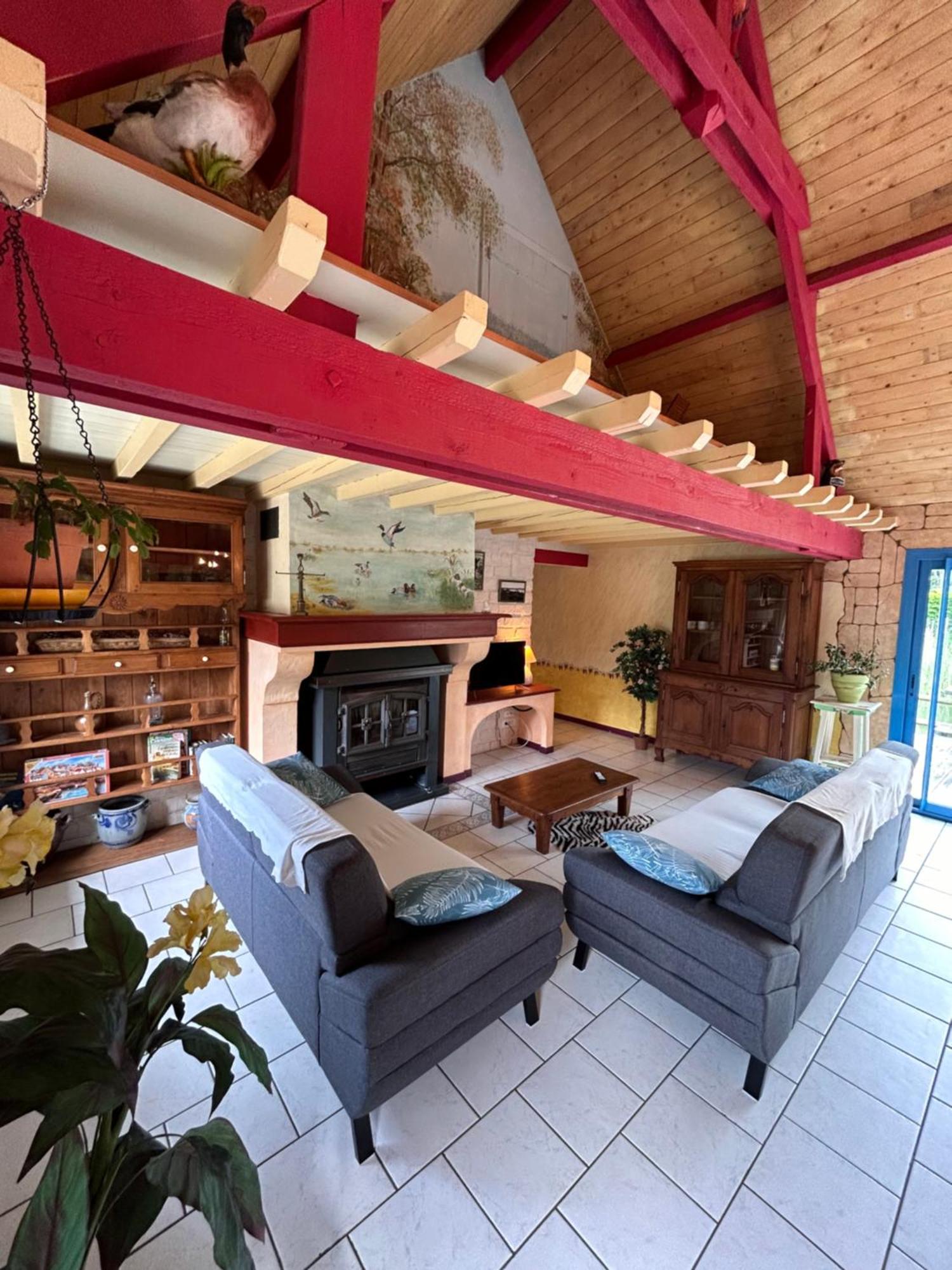 Villa La Fermette - Calme - Wifi - Plain Pied à Favières Extérieur photo