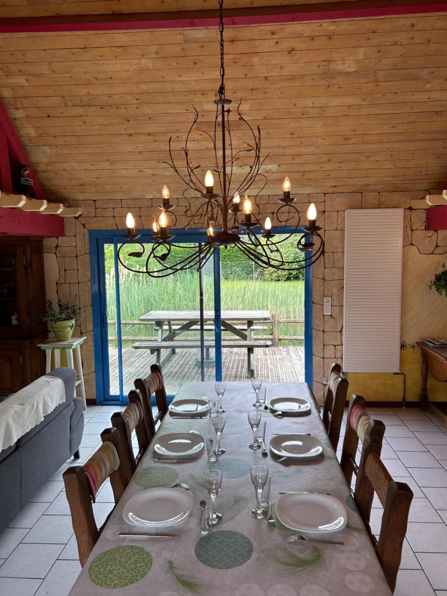 Villa La Fermette - Calme - Wifi - Plain Pied à Favières Extérieur photo